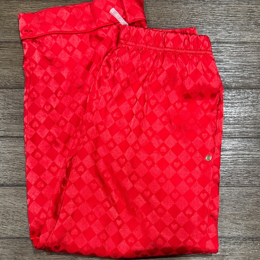Fabletics Red Checkered Pajama Set - Picture 3 of 6